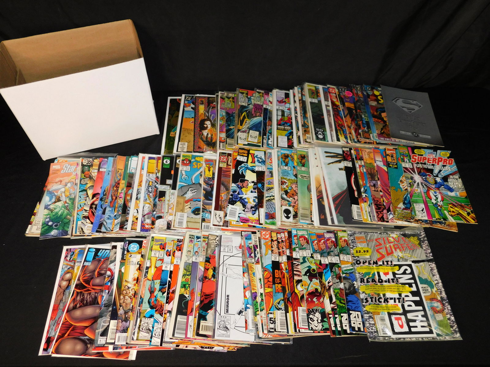 Short Box of Marvel, DC, and Independent Comics (1 of 10)
