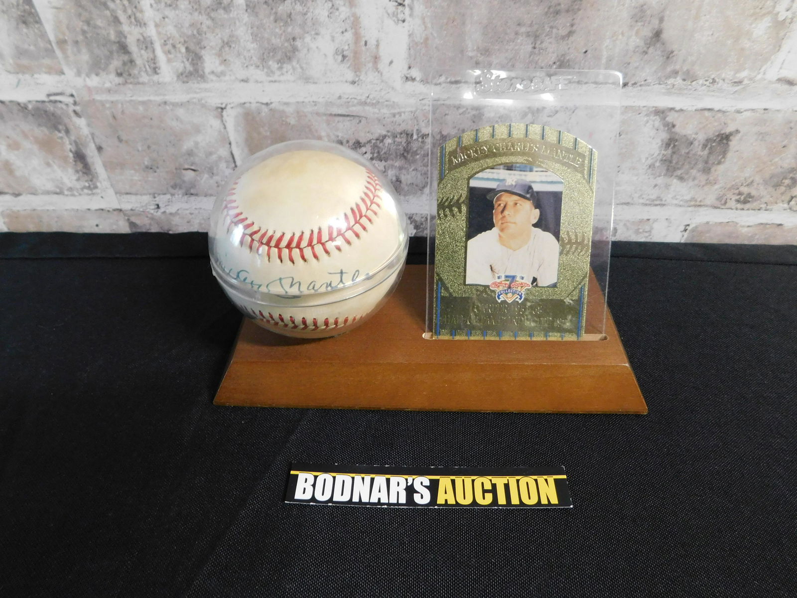 Mickey Mantle Autographed Baseball (1 of 3)