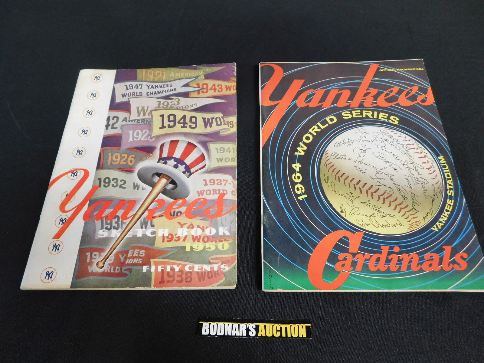 Lot of 2 New York Yankees Items including 1950 (1 of 3)