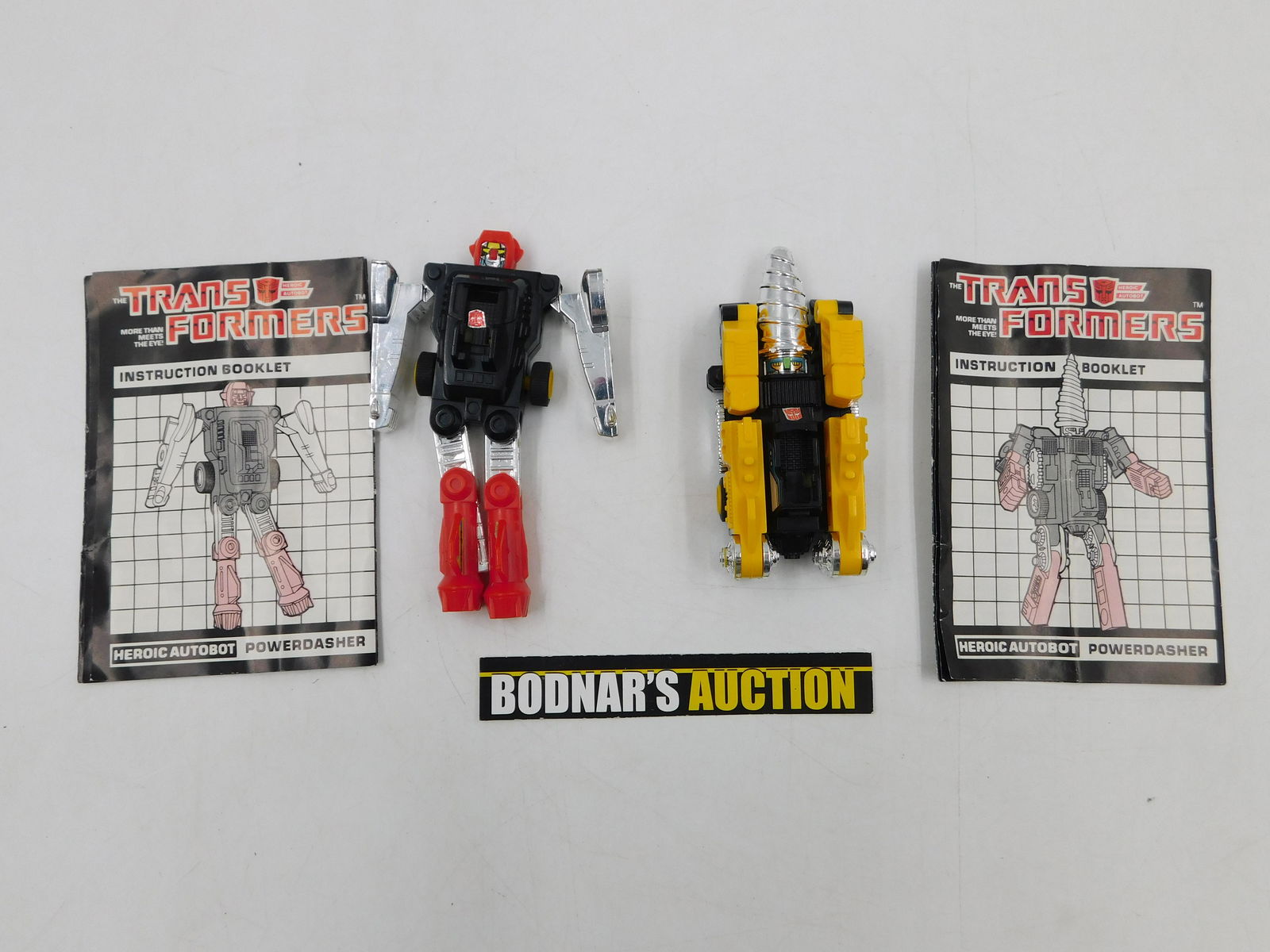 Lot of 2 G1 Heroic Autobot Transformers (1 of 5)
