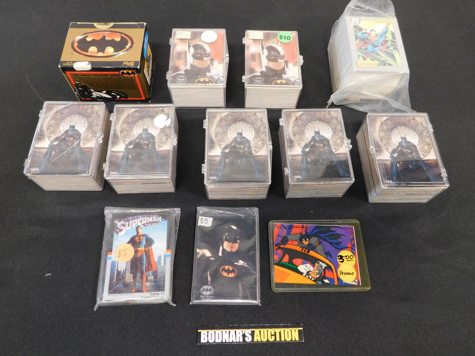 Lot of DC and Batman Trading Cards (1 of 9)