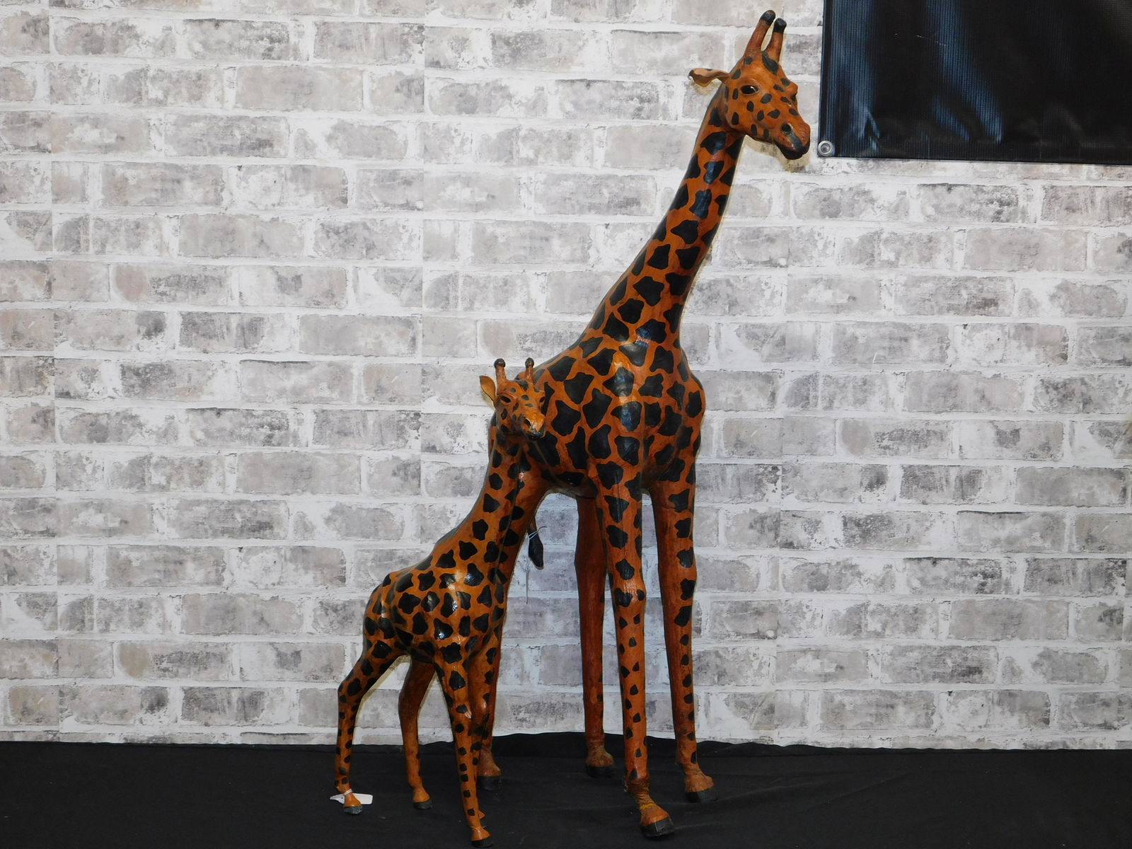 Pair of Paper Mache Giraffes (1 of 6)