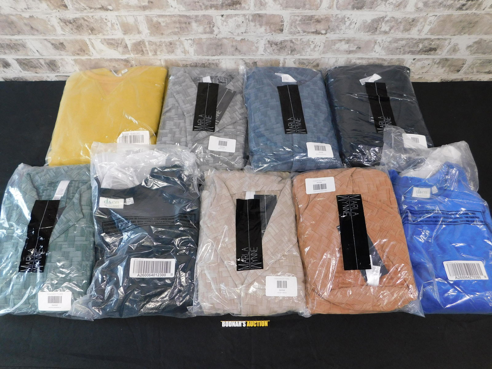 Lot of Women's Blazers and Sweaters - New: Lot of Women's Blazers and Sweaters - New in Package. Sizes 1x - 2x. This sale will be broadcast live on sale day with full descriptions of each lot being sold. All items MUST be paid for within 24 HO