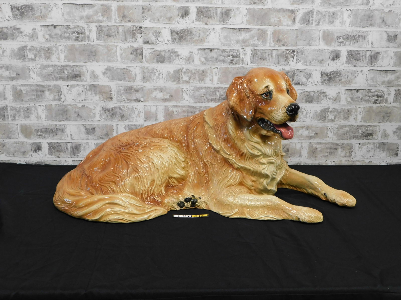 Ceramic Hand painted Dog (1 of 9)