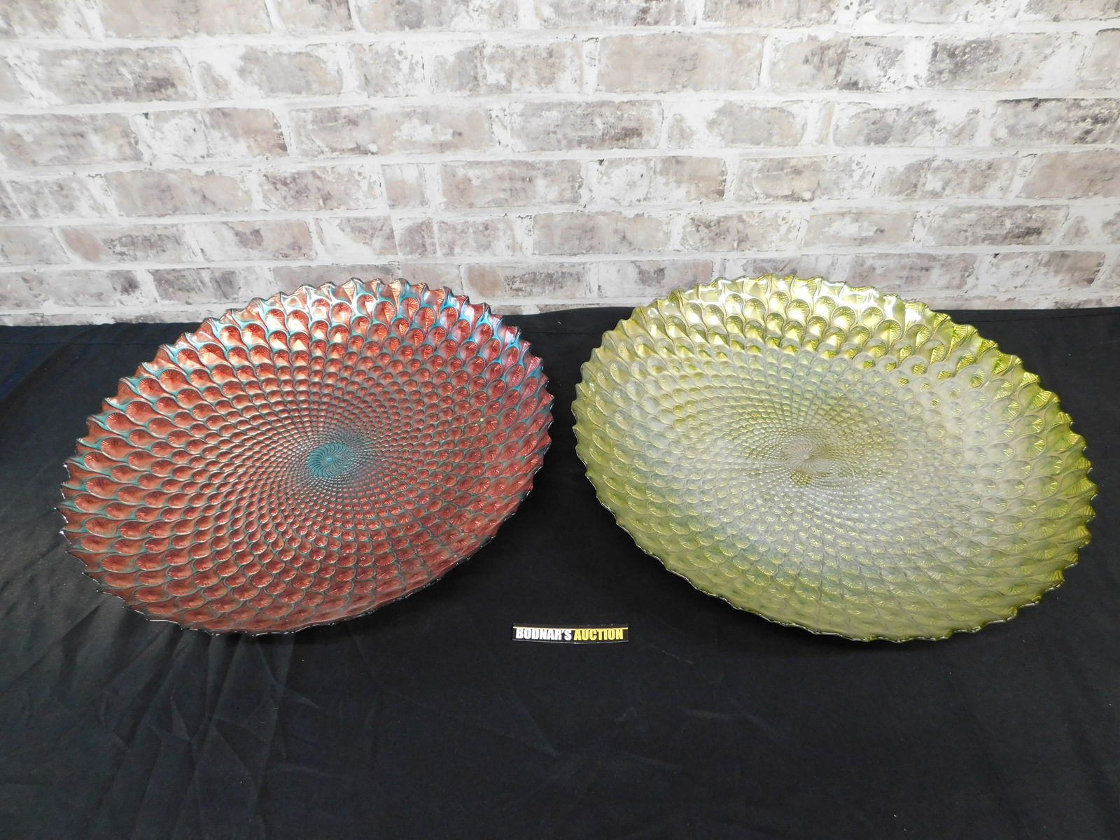 Lot of 2 Topkupi Collection Center/Serving Bowls (1 of 8)