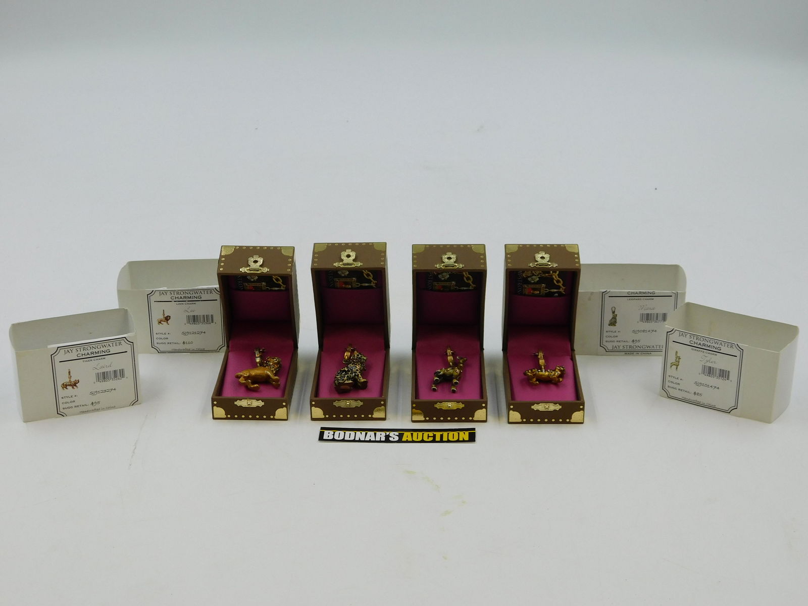 Lot of 4 Jay Strongwater Charms (1 of 12)