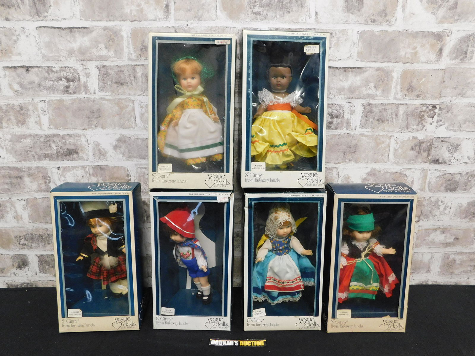 Lot of 6 Ginny Dolls from Far-Away Lands (1 of 9)
