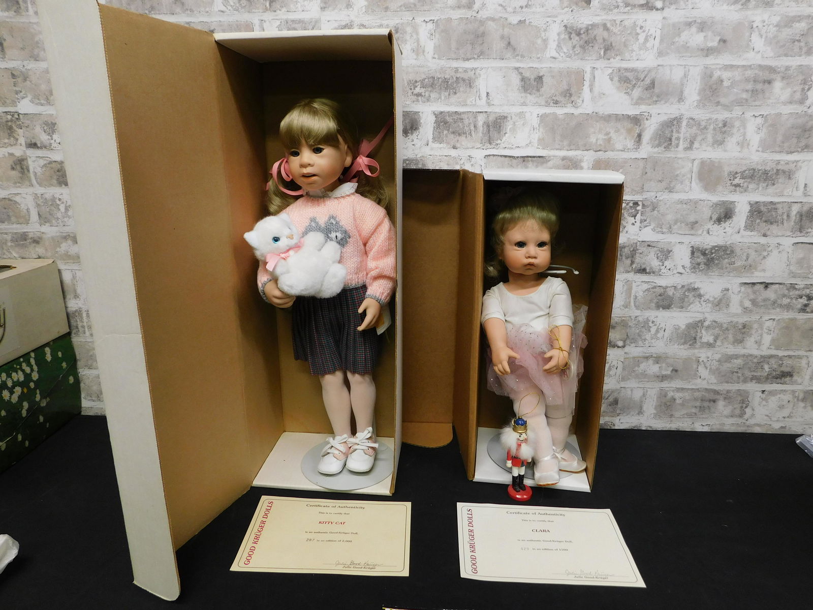 Lot of 2 Good-Kruger Vinyl Dolls (1 of 9)