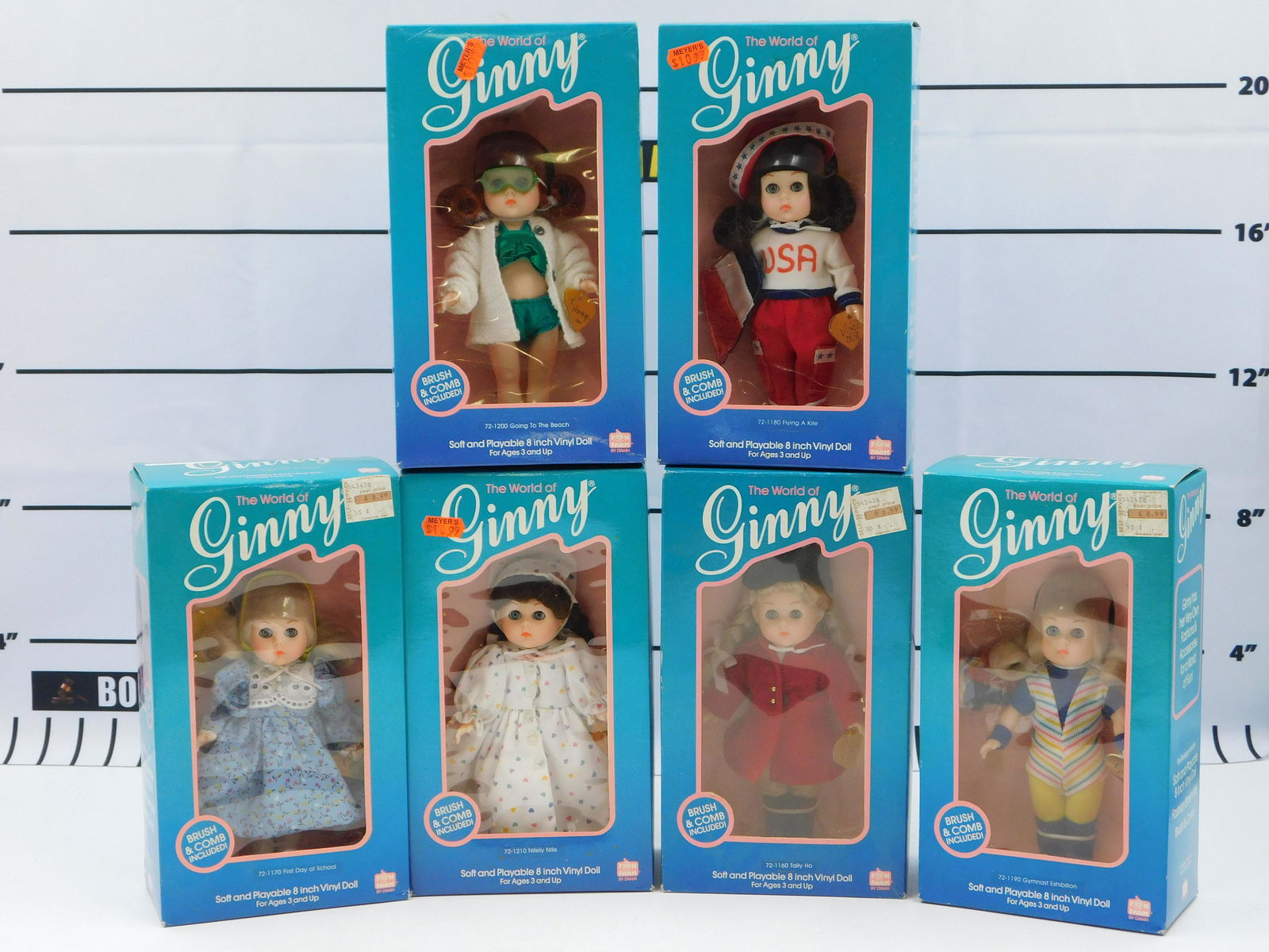 Lot of 6 Ginny Dolls (1 of 6)