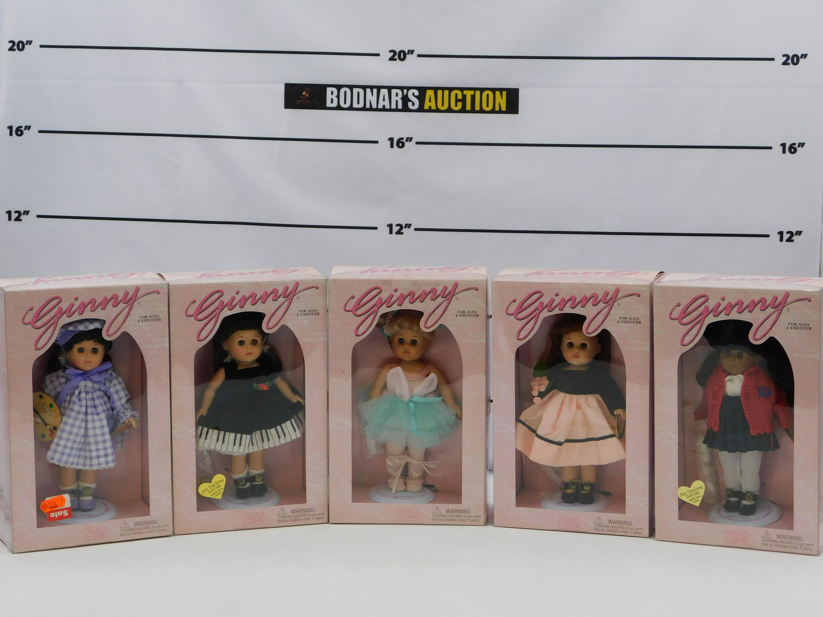 Lot of 5 Ginny Dolls (1 of 8)