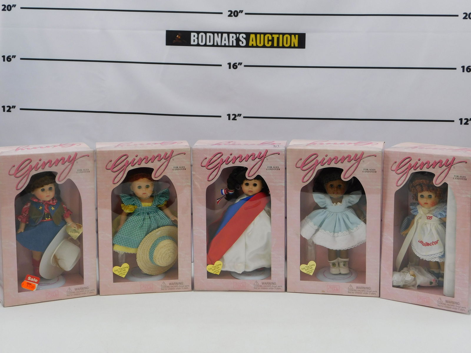 Lot of 5 Ginny Dolls (1 of 8)