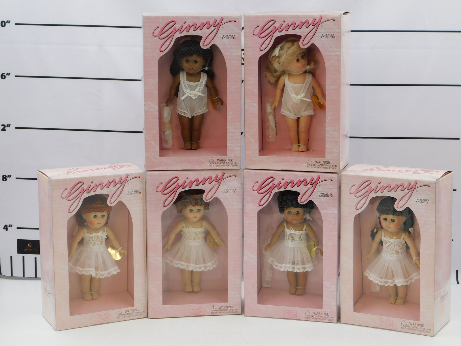Lot of 6 Ginny Dolls (1 of 9)