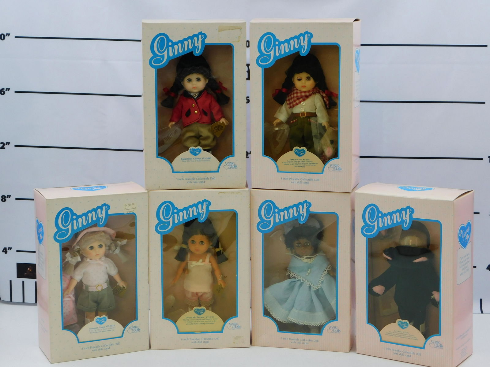 Lot of 6 Ginny Dolls (1 of 9)