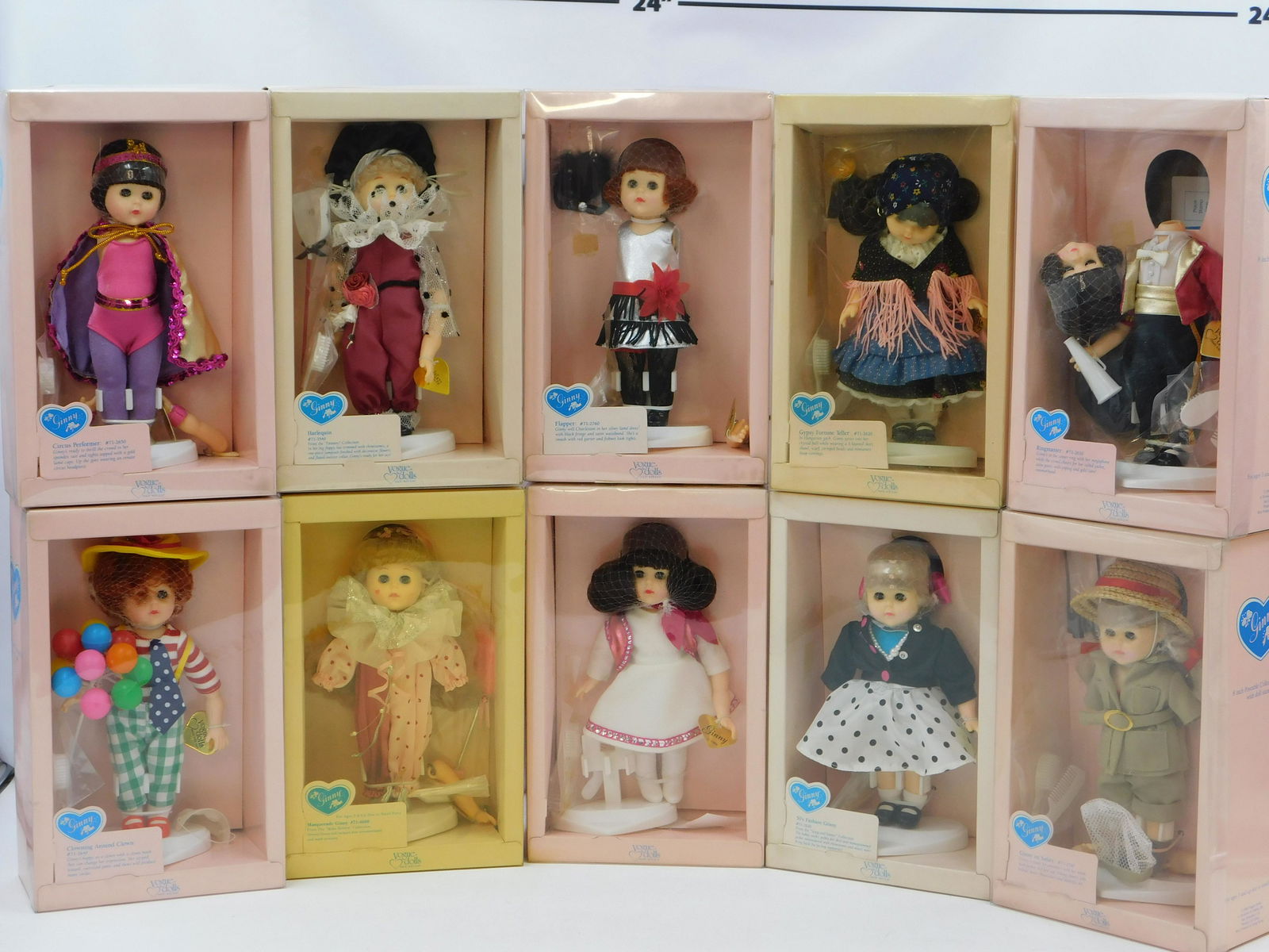 Lot of 10 AS-IS Ginny Dolls (1 of 8)