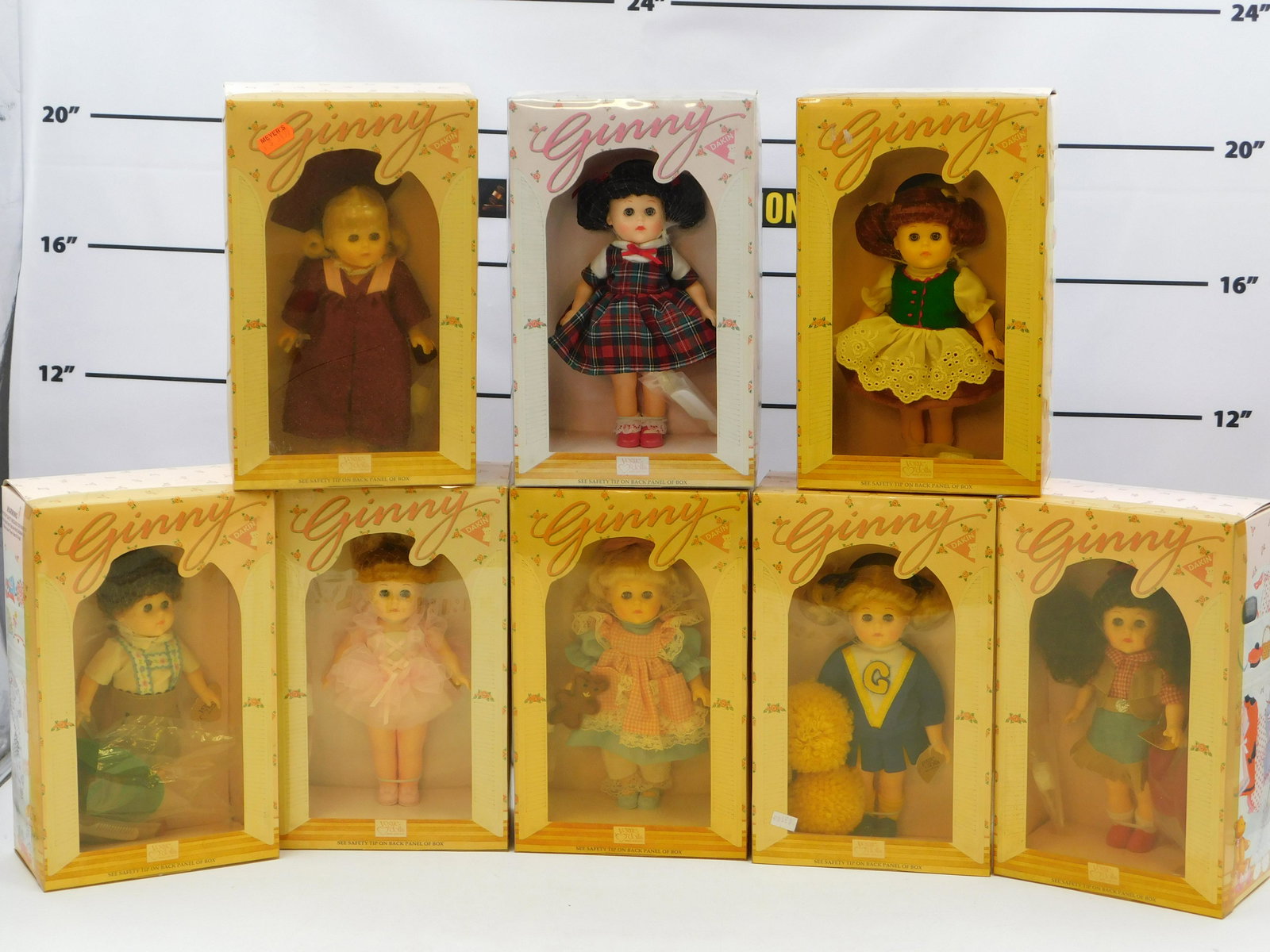 Lot of 8 Dakin Ginny Dolls (1 of 11)