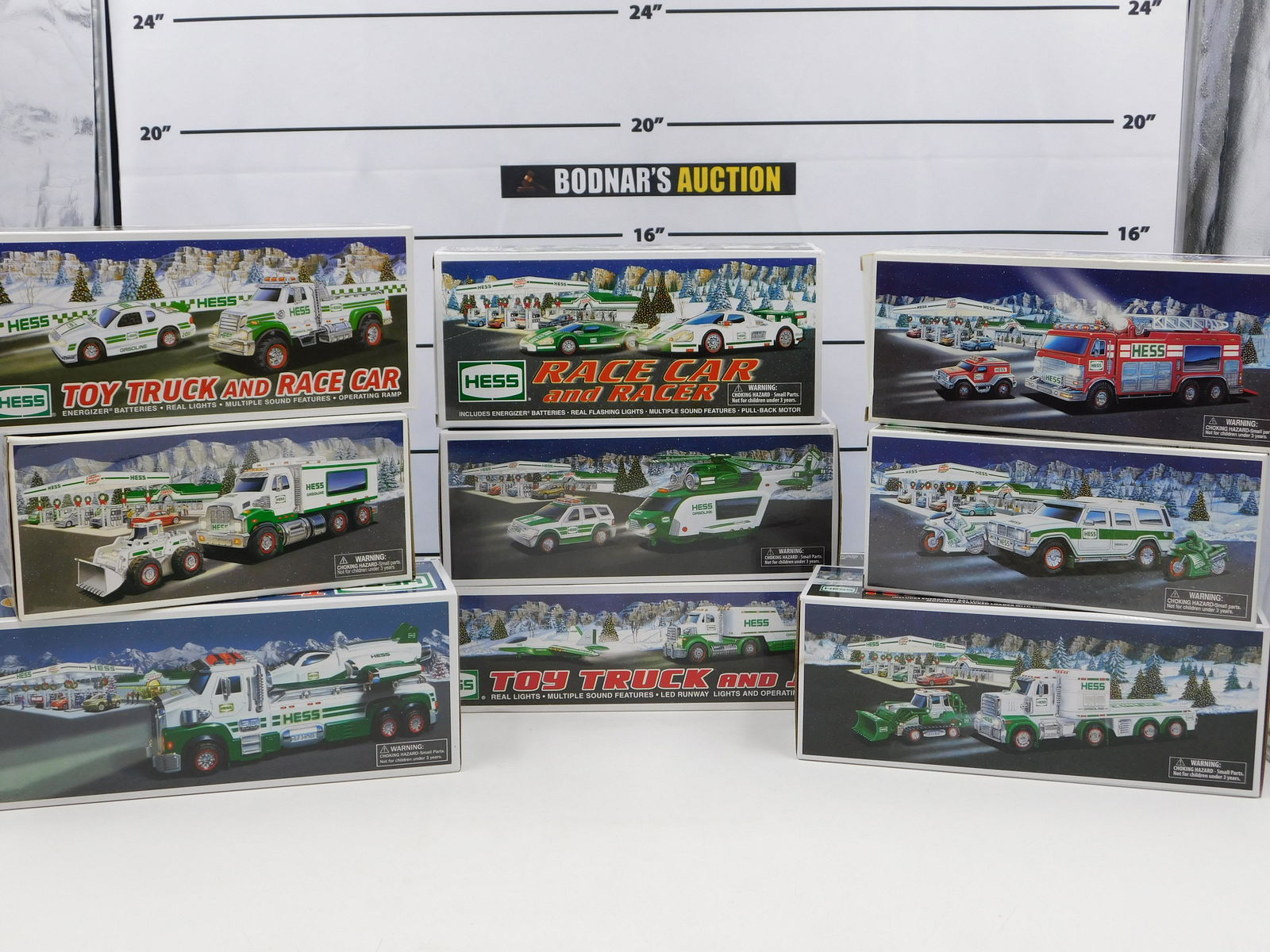 Lot of 9 Hess Trucks (1 of 8)