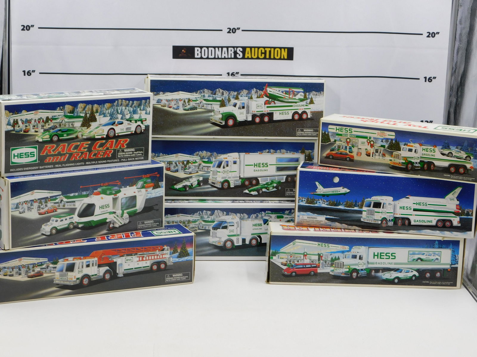 Lot of 9 Hess Trucks (1 of 8)