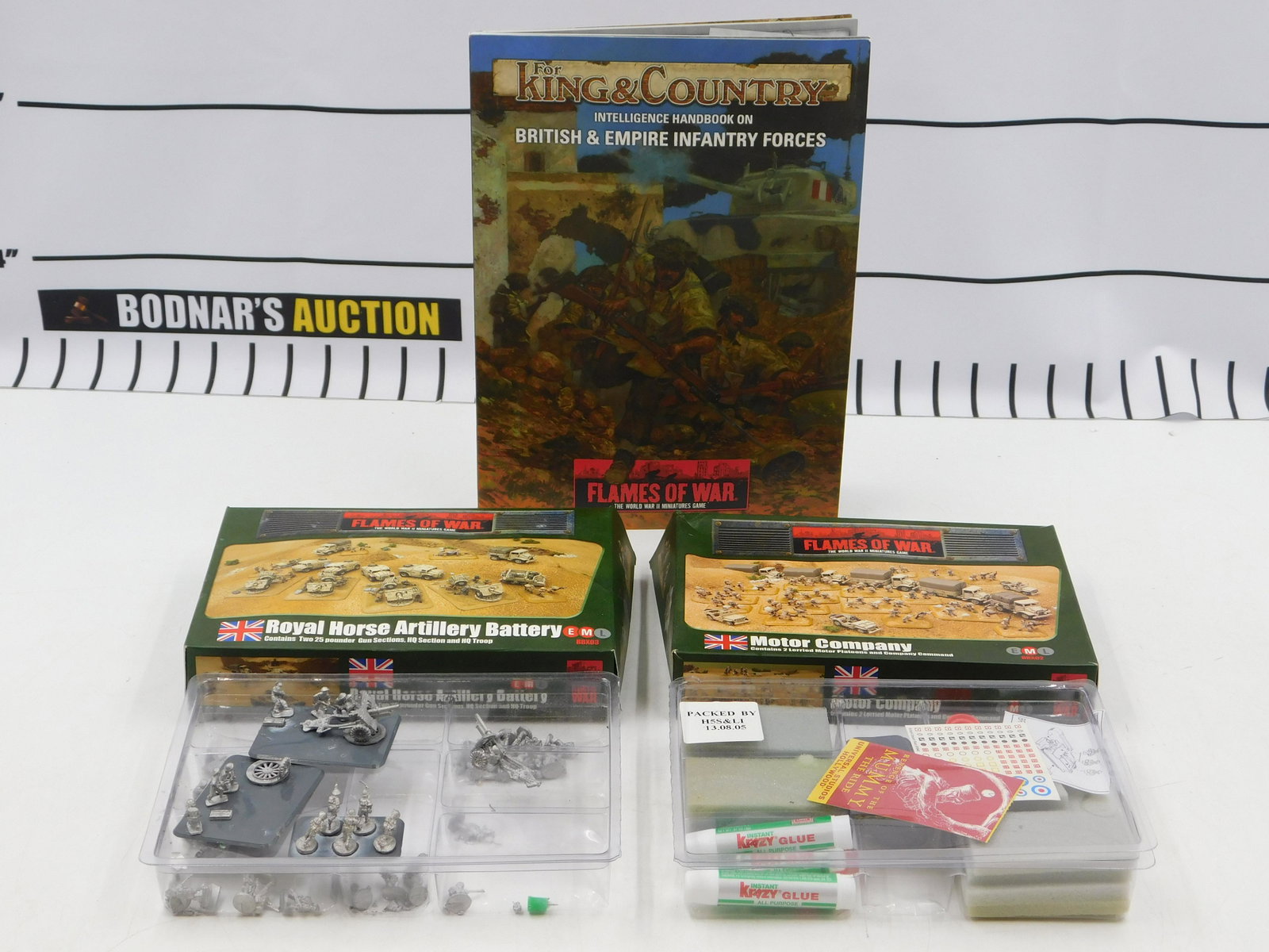 Lot of World War Miniatures: Lot of World War Miniatures. Some in Original Box. All invoices must be paid within 24 hours of the sale. All items are shipped USPS or UPS and will be billed separately. A $10 handling fee is added t