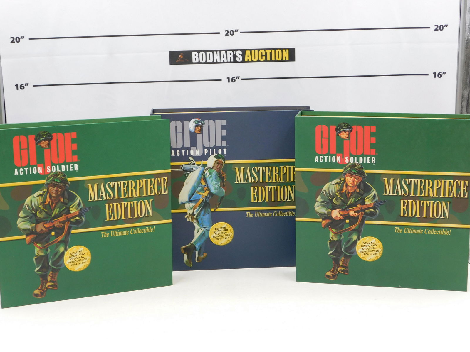 Lot of 3 Masterpiece Edition GI Joe's (1 of 13)