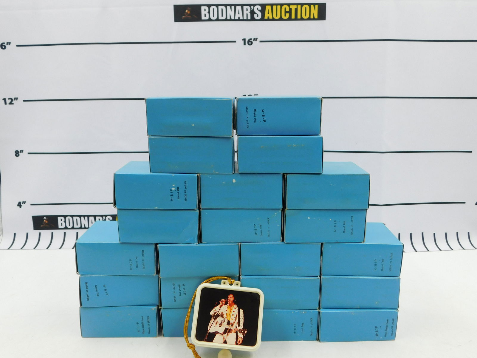 Lot of 23 Elvis Pull String Music Boxes (1 of 4)