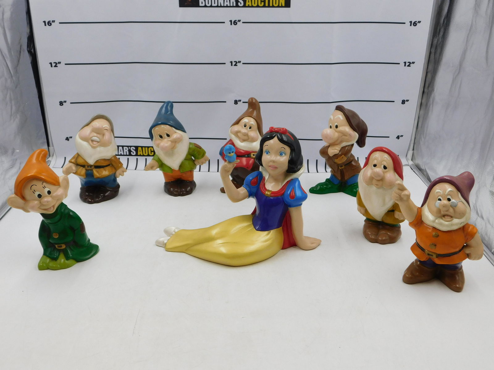 Snow White and the Seven Dwarfs Garden Statues (1 of 6)