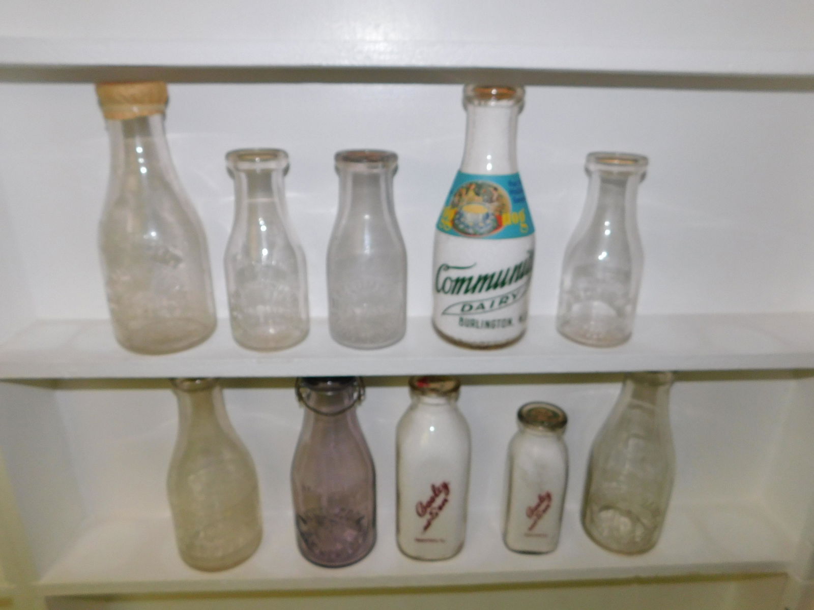 Lot of 10 New Jersey Dairy Bottles (1 of 6)