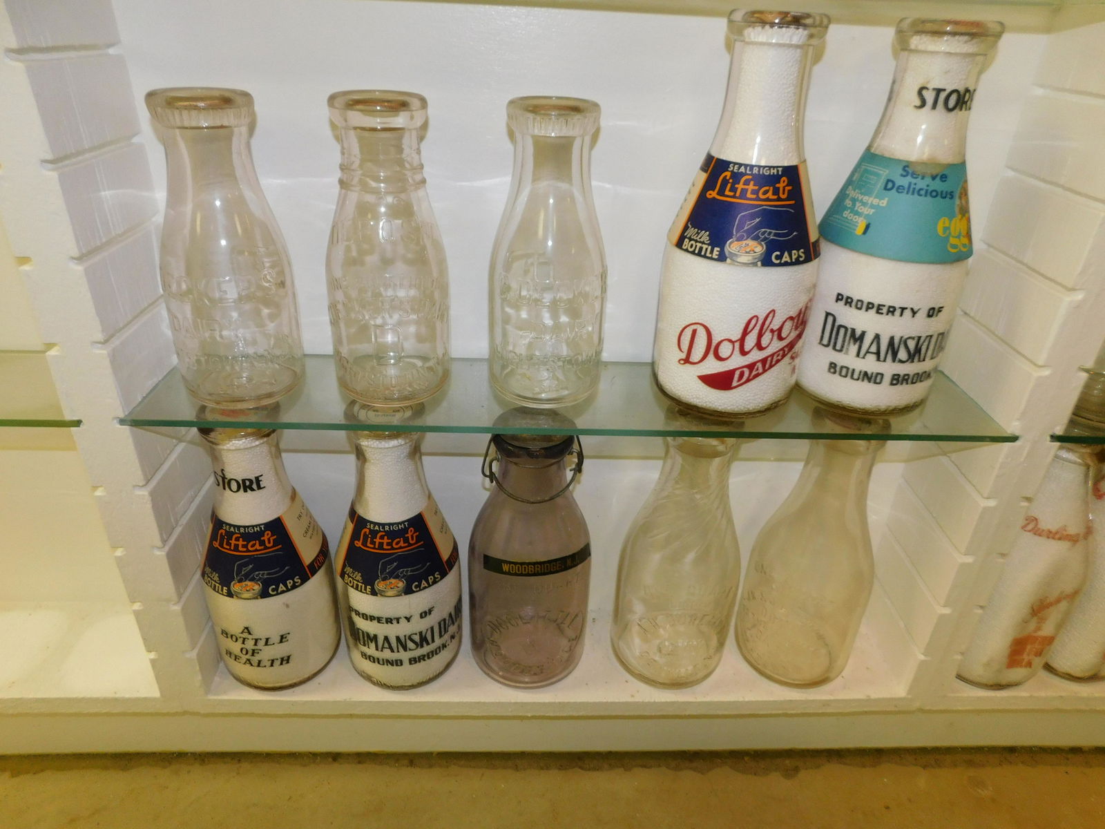 Lot of 10 New Jersey Dairy Bottles (1 of 6)