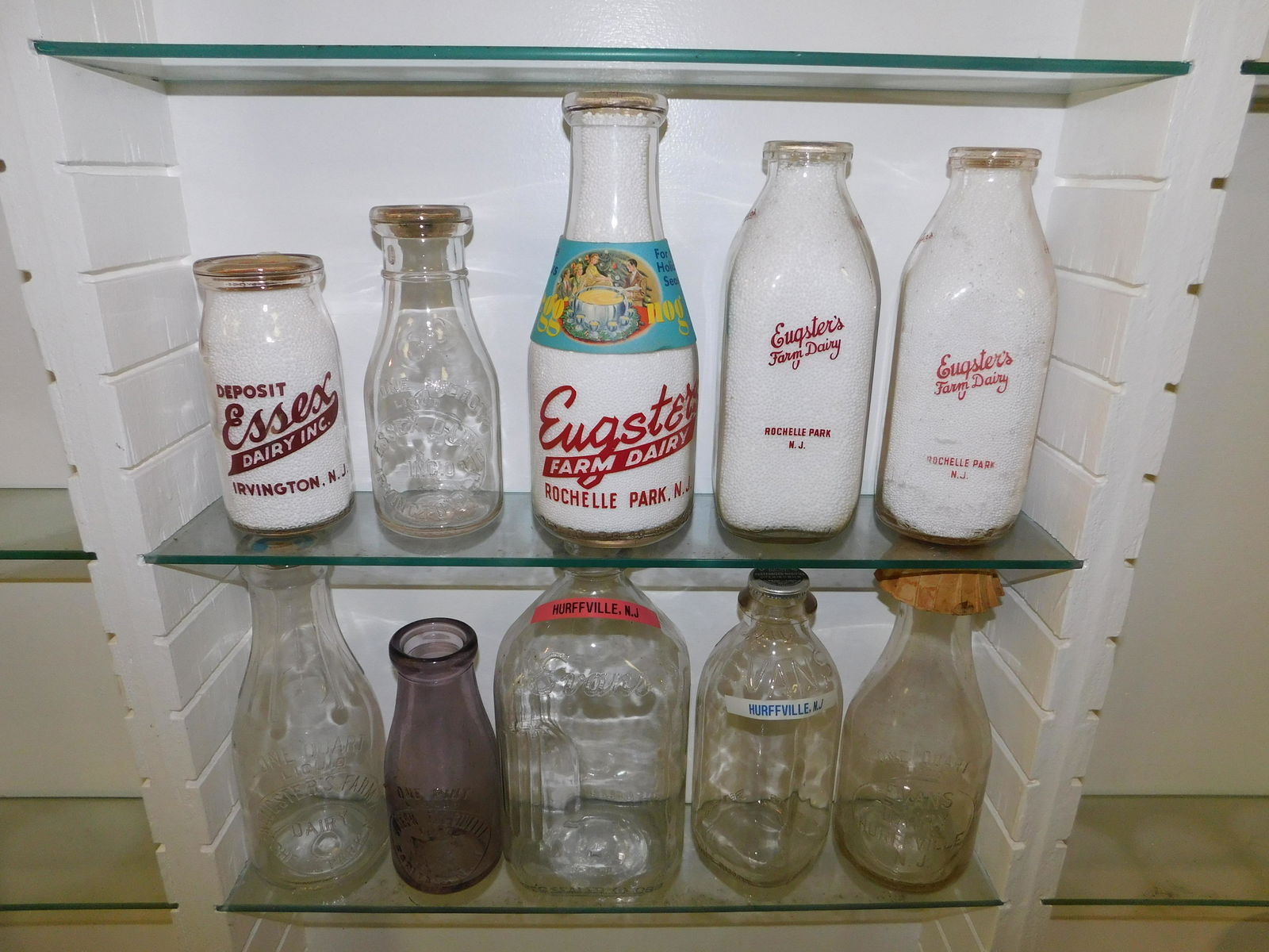 Lot of 10 New Jersey Dairy Bottles (1 of 6)
