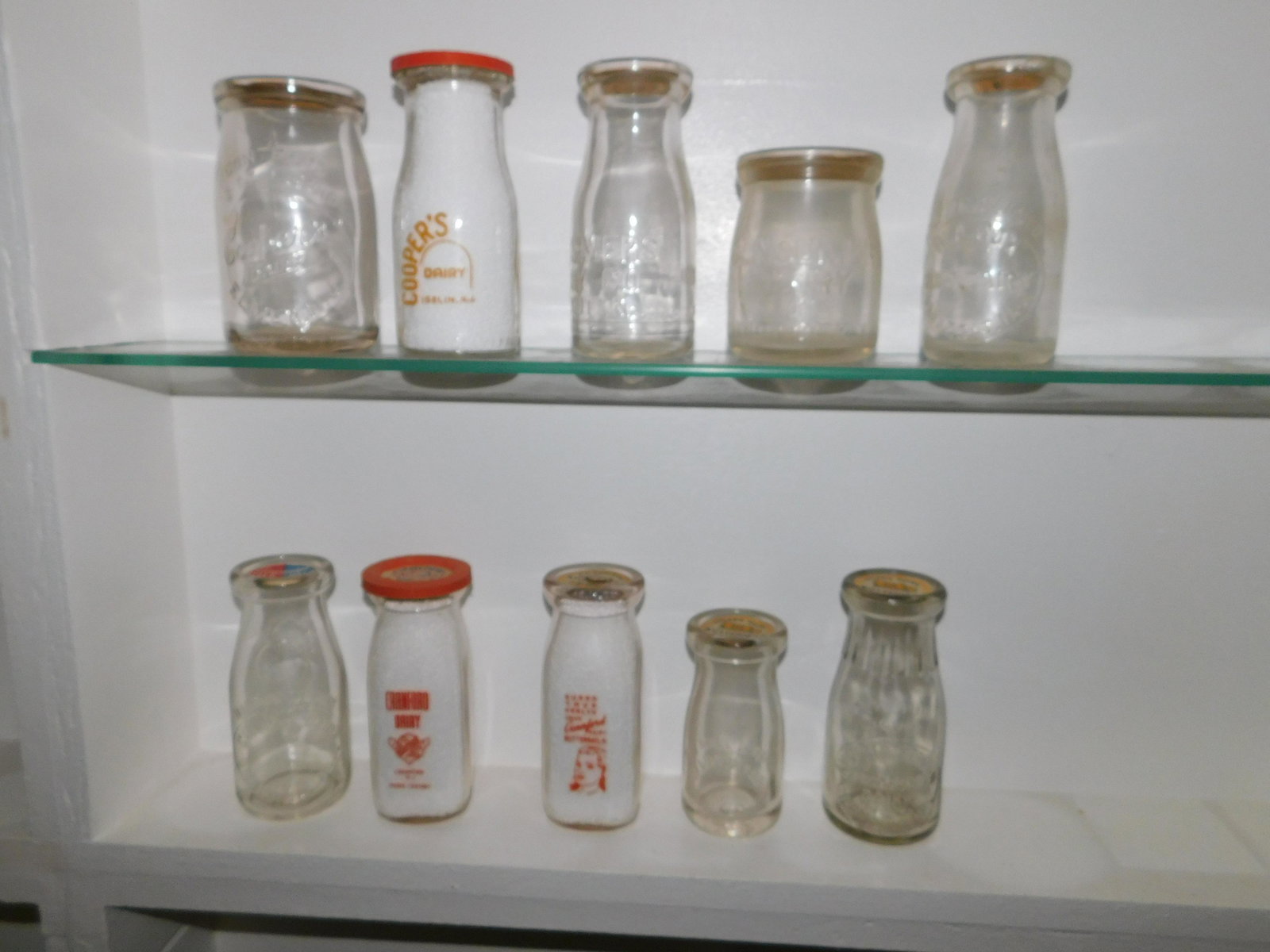 Lot of 10 New Jersey Cream Bottles (1 of 6)