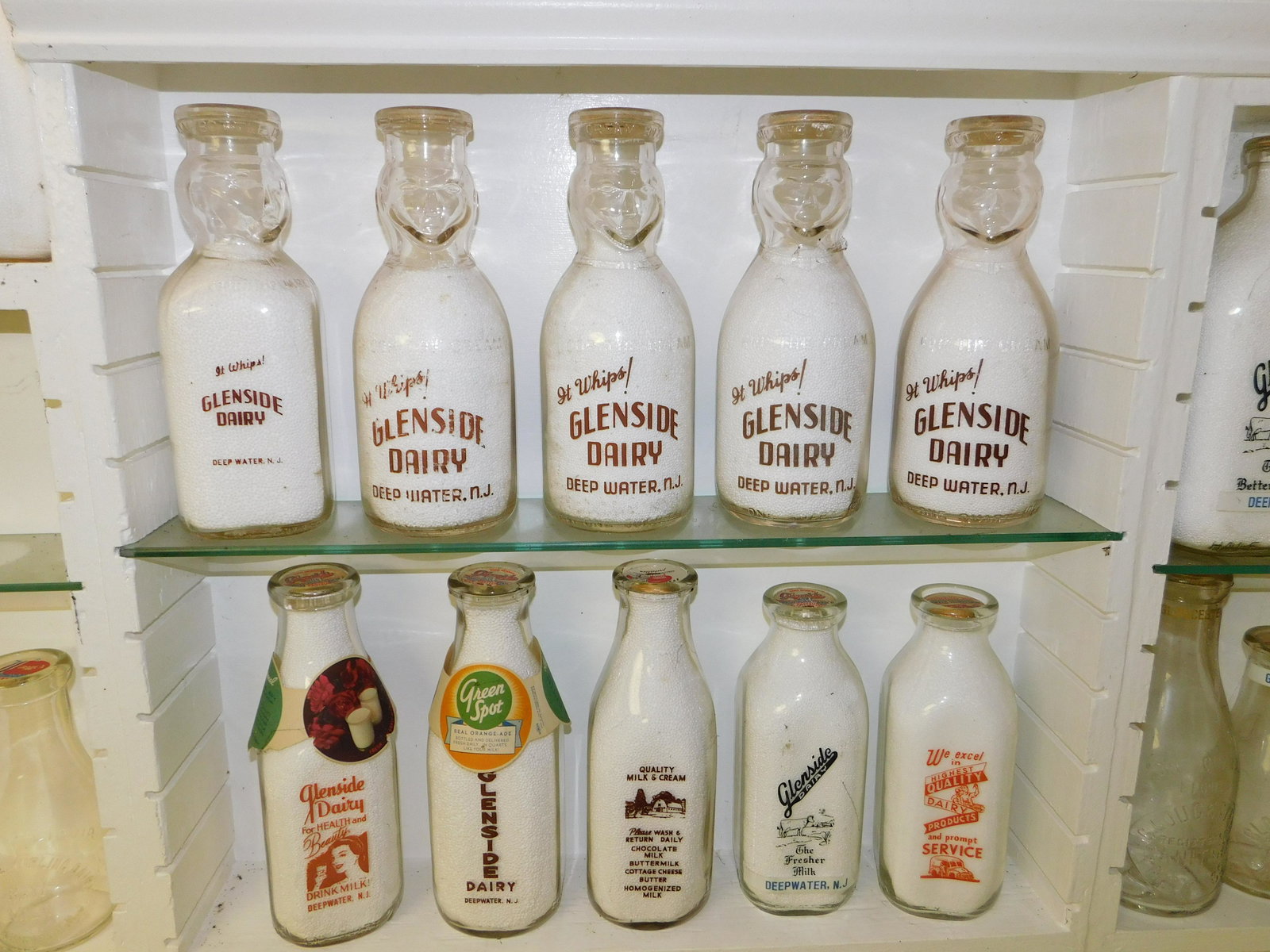 Lot of 10 New Jersey Dairy Bottles (1 of 6)