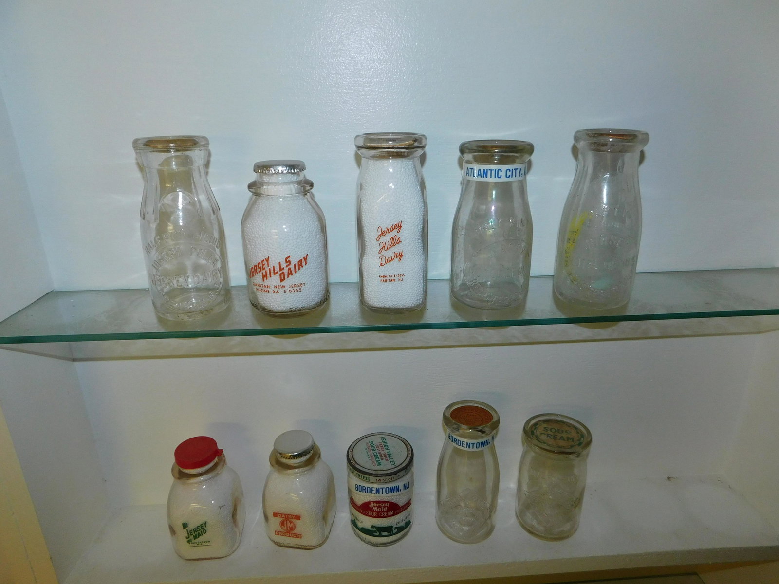 Lot of 10 NJ Cream Bottles (1 of 6)