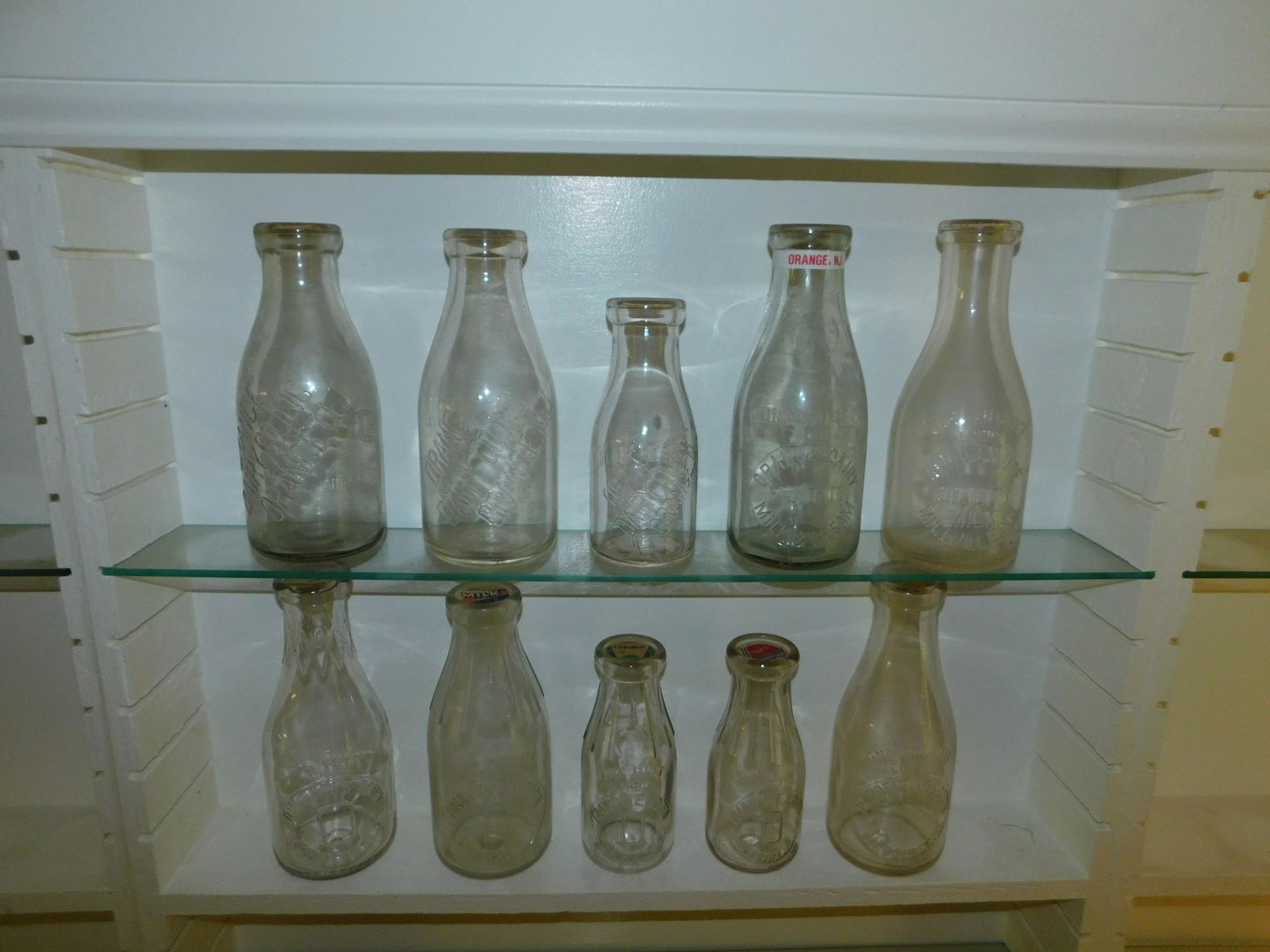 Lot of 10 NJ Dairy Bottles (1 of 6)