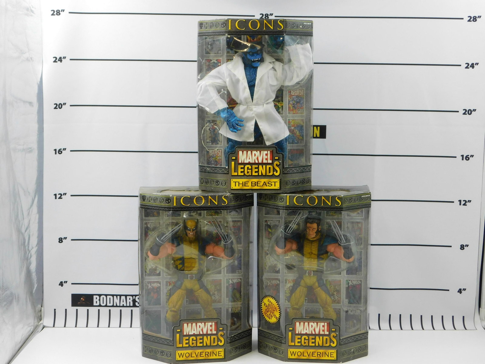 Lot of 3 Marvel Legends Icons X-Men Figures (1 of 7)