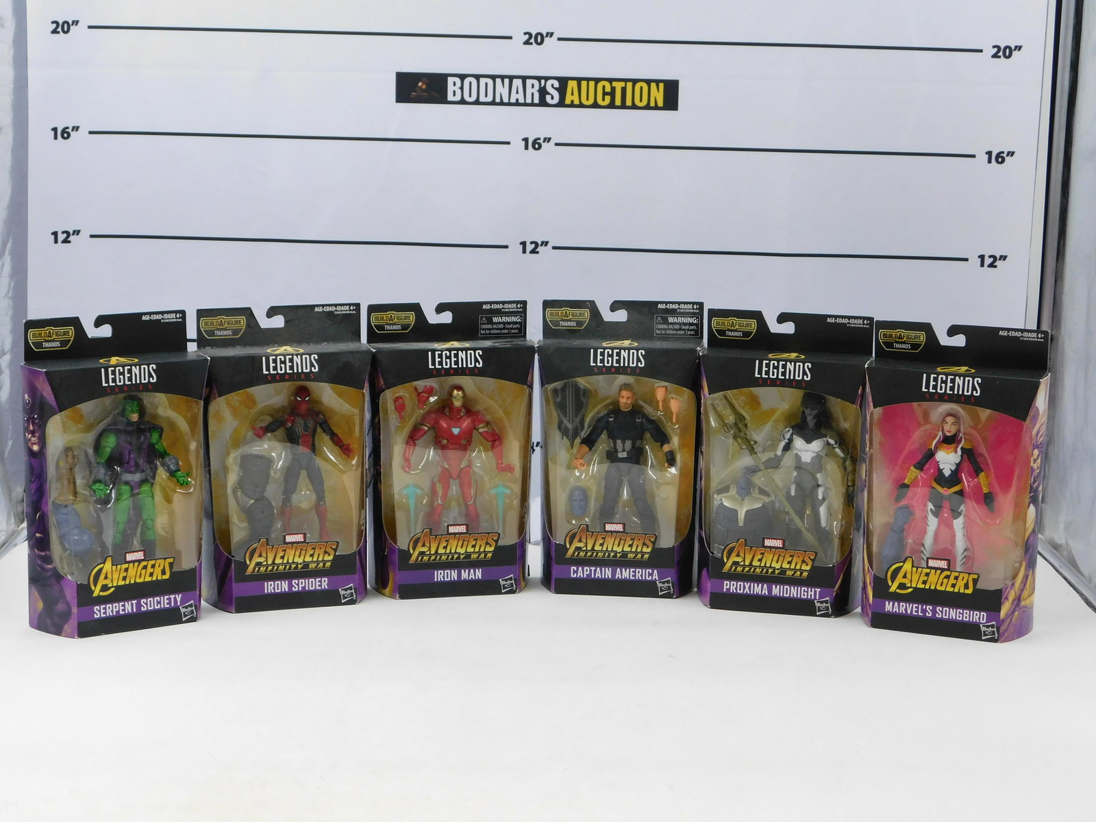 Lot of 6 Marvel Legends Action Figures (1 of 8)