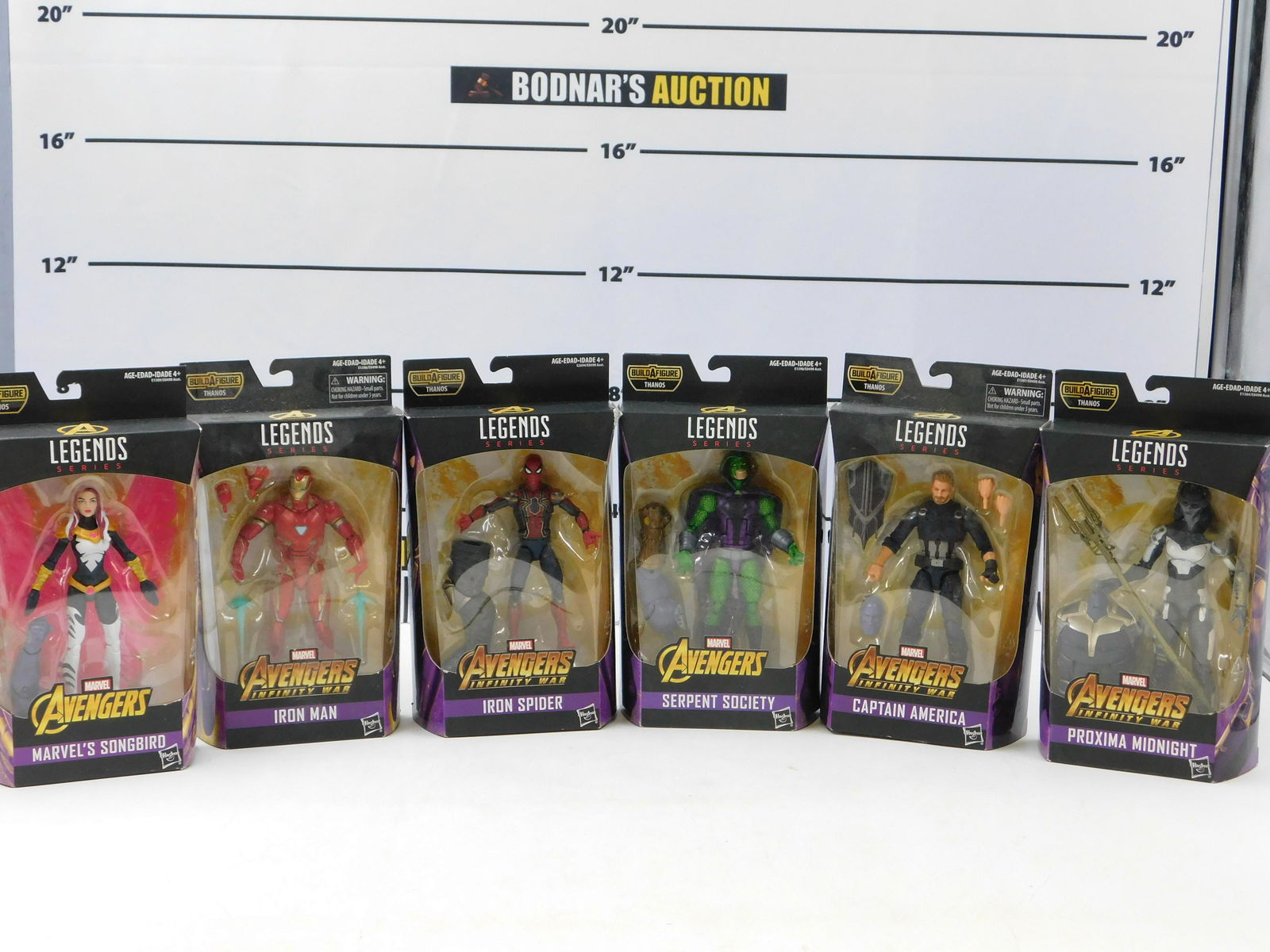 Lot of 6 Marvel Legends Action Figures (1 of 8)