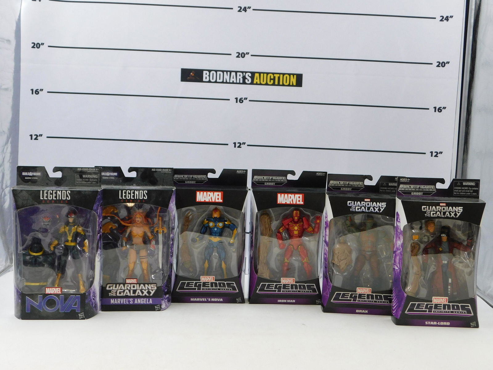 Lot of 6 Marvel Legends Action Figures (1 of 8)