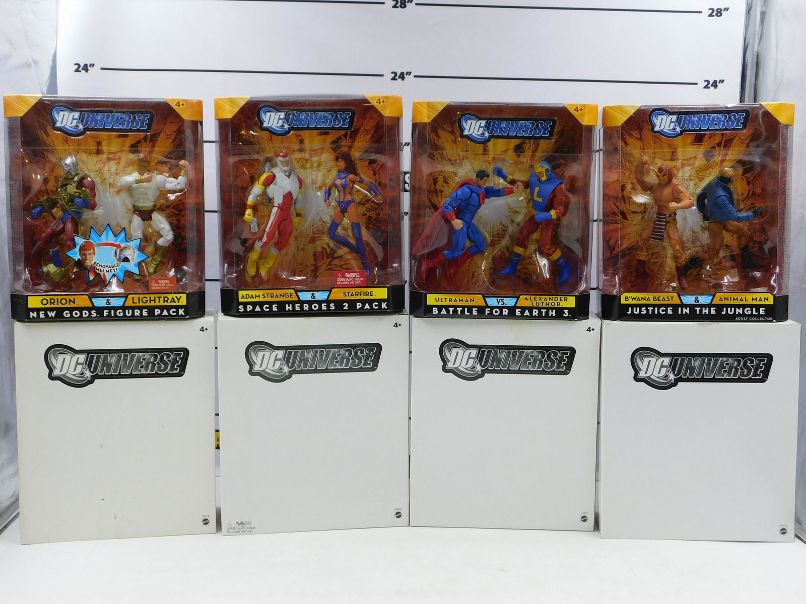 Lot of 4 DC Universe 2 Pack Action Figure Sets (1 of 7)