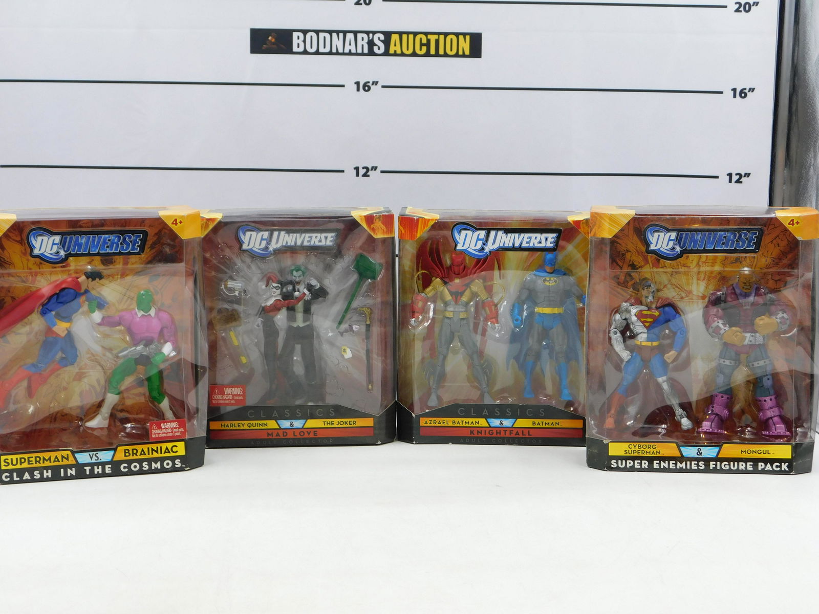 Lot of 4 DC Universe 2 Pack Action Figure Sets (1 of 6)