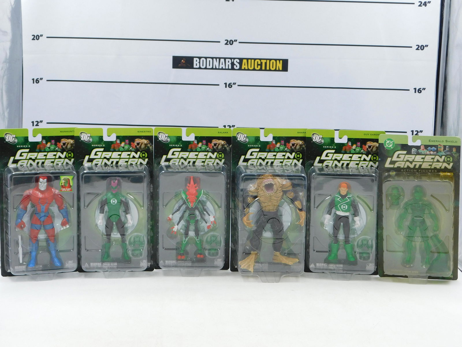 Lot of 6 DC Direct Green Lantern Series 2 Action Figures (1 of 8)