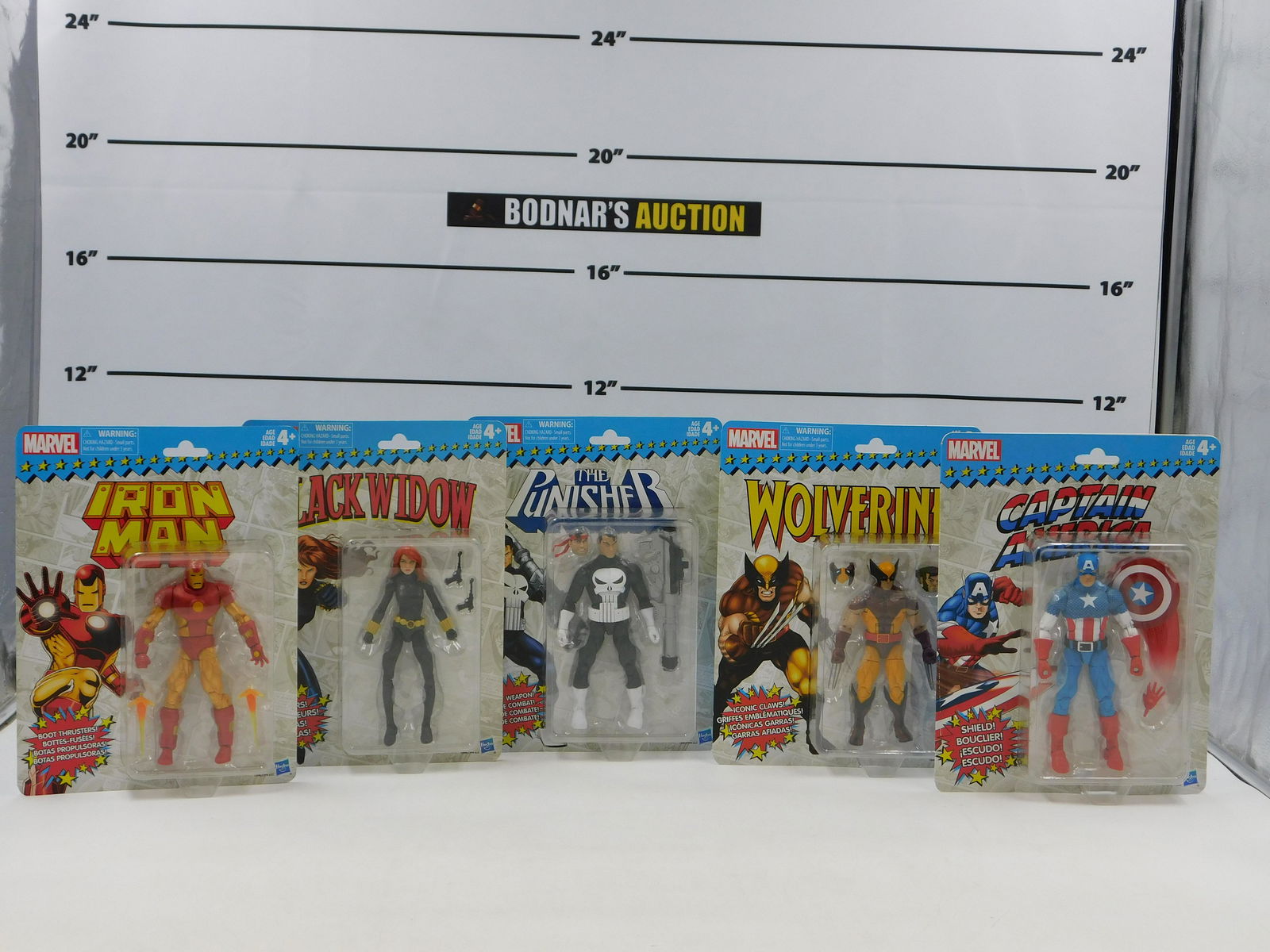 Lot of 5 Marvel Legends Retro Figures (1 of 8)