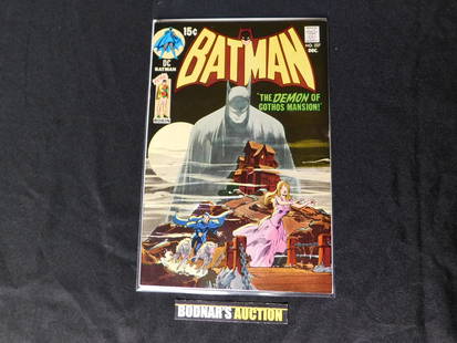 Batman #227: Batman #227. Please read the terms and conditions. This sale will be broadcast live on sale day with full descriptions of each lot being sold. All items MUST be paid for within 24 HOURS of the sale.