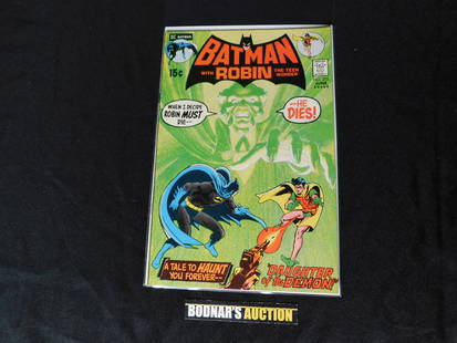 Batman #232: Batman #232. 1st Appearance Ra's al Ghul. Please read the terms and conditions. This sale will be broadcast live on sale day with full descriptions of each lot being sold. All items MUST be paid for