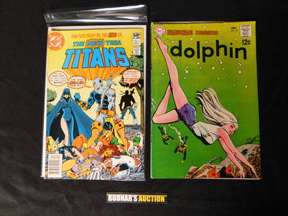 Lot of 2 Comics - New Teen Titans #2 and Showcase #79: Lot of 2 Comics including The New Teen Titans #2 and Showcase Presents Dolphin #79. Please read the terms and conditions. This sale will be broadcast live on sale day with full descriptions of each