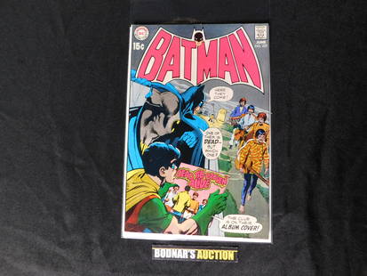 Batman #222: Batman #222 - Beatles Cover. Please read the terms and conditions. This sale will be broadcast live on sale day with full descriptions of each lot being sold. All items MUST be paid for within 24