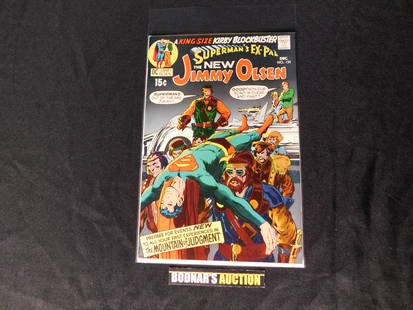 Jimmy Olsen #134: Jimmy Olsen #134. 1st Appearance of Darkseid. Please read the terms and conditions. This sale will be broadcast live on sale day with full descriptions of each lot being sold. All items MUST be paid