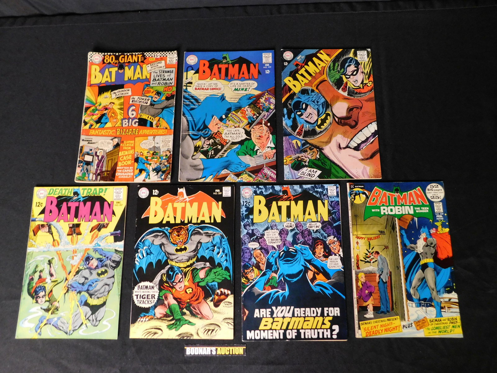 Lot of 7 Batman Comics (1 of 2)