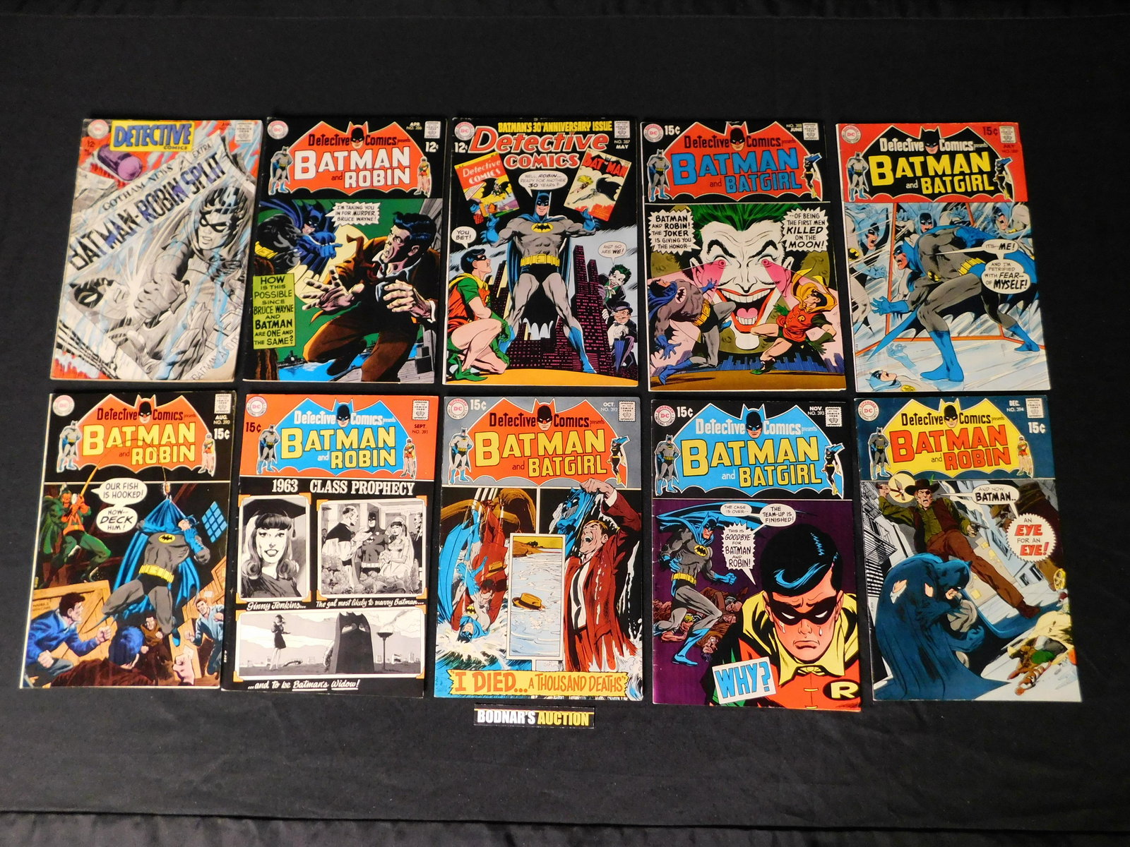 Lot of 10 Detective Comics (1 of 2)