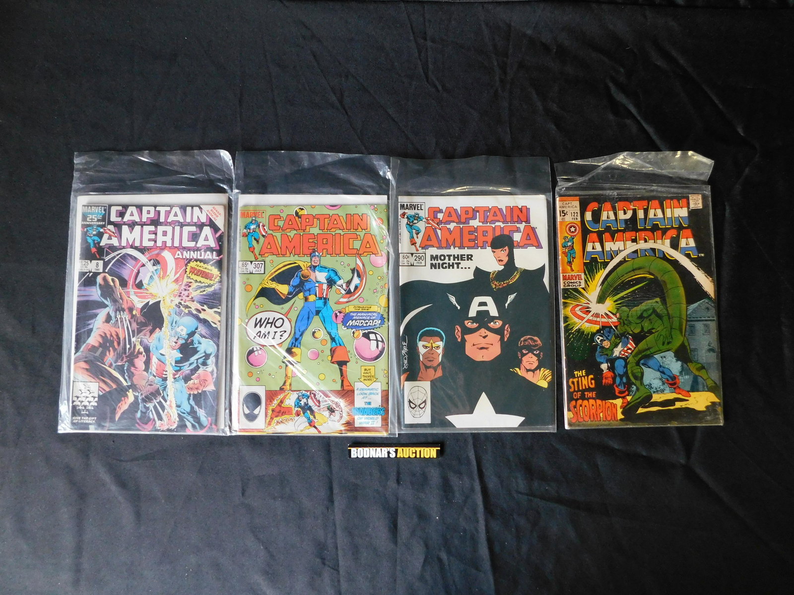 Lot of 4 Captain America Comics (1 of 5)
