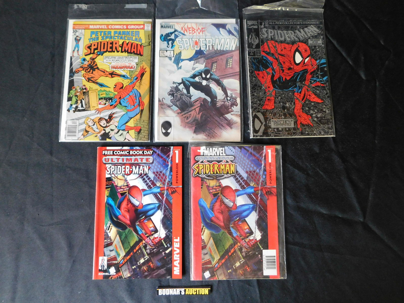Lot of 5 Amazing Spider-Man #1 Issues (1 of 6)