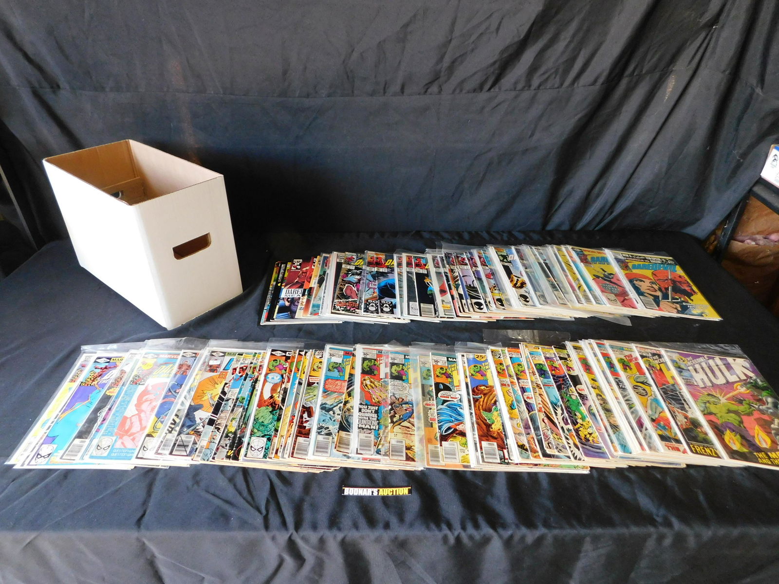 Short Box of Comics - Hulk and Daredevil (1 of 6)